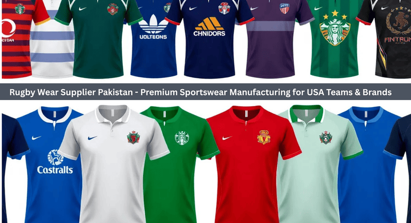Rugby Wear Supplier Pakistan - Premium Sportswear Manufacturing for USA Teams & Brands