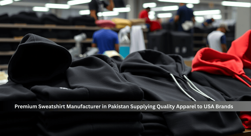 sweatshirt manufacturer in Pakistan